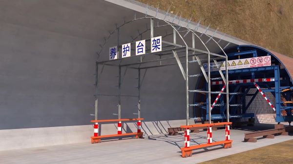 洪湖市隧道施工动画制作公司 - 隧道施工工艺和施工方法 - 隧道施工汇报动画视频 - bim 工程施工动画